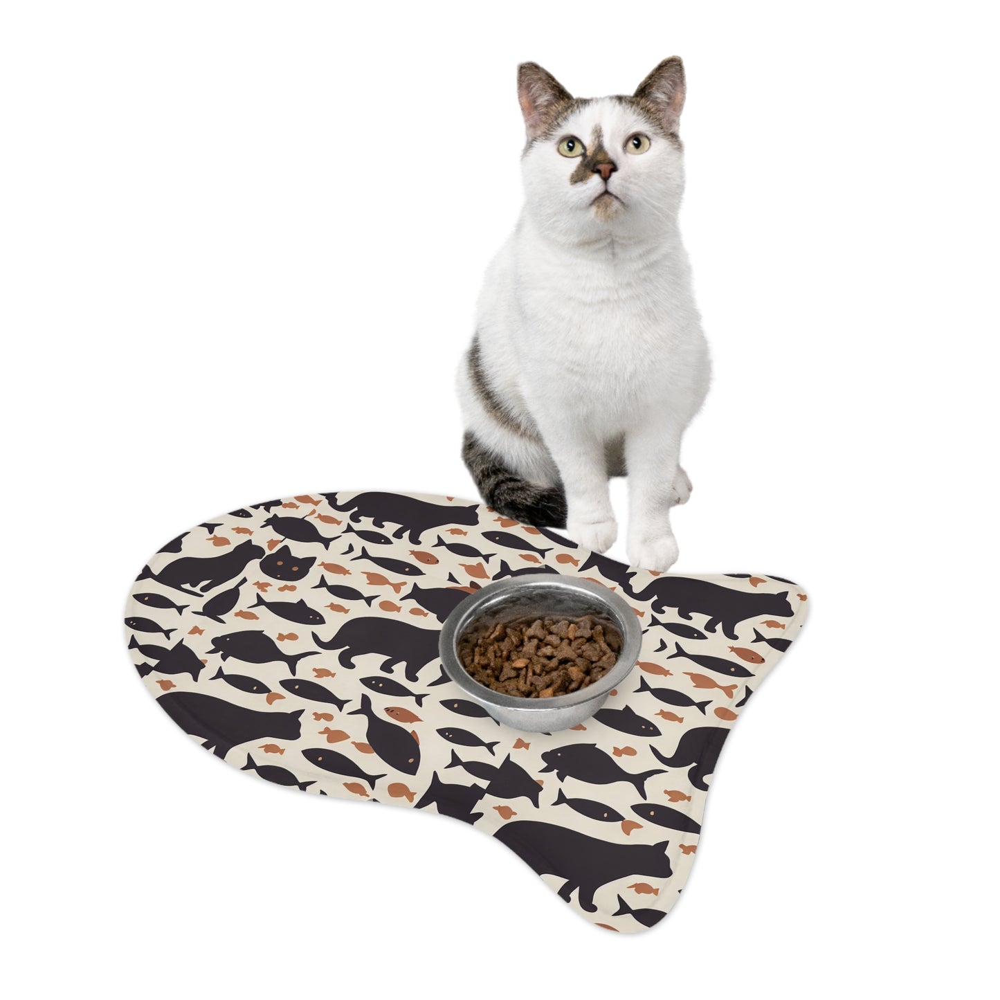 Pet Feeding Mats - Fish