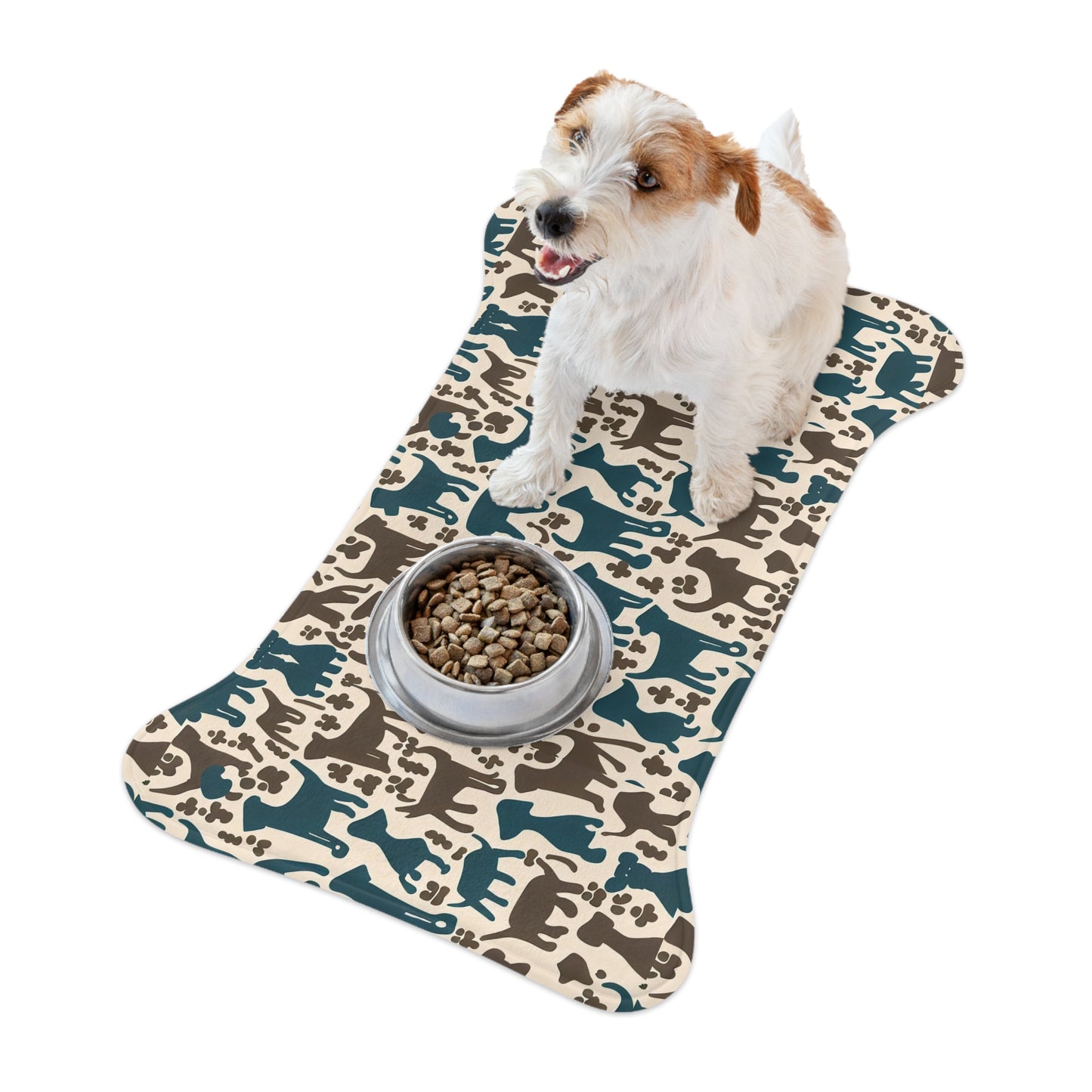 Pet Feeding Mats - Bone